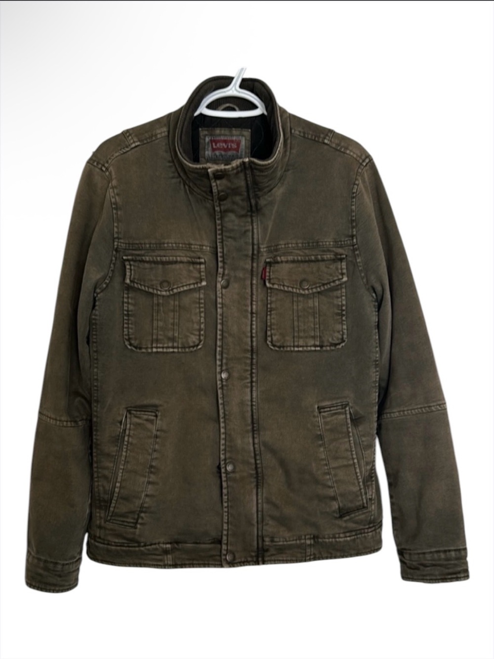 Levi’s Quilted Canvas Trucker Utility Jacket Men’s Size S